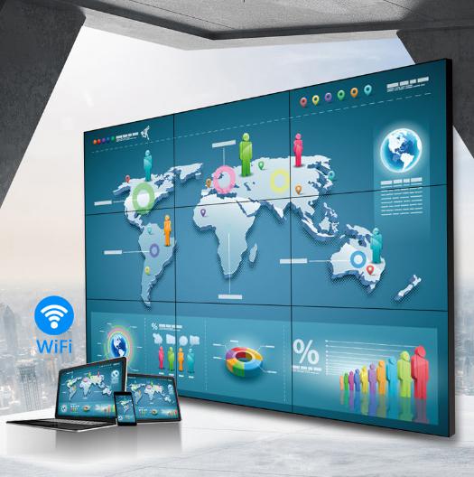 46 Inch 72% Color Gamut ADS Panel LCD Video Wall Screen With 3.5mm Seams 02