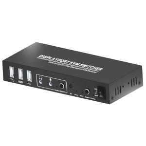 Wholesale 3840x2160 60Hz 4K 2x1 HDMI DP KVM Switch from china suppliers
