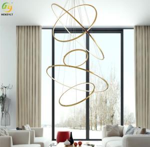 Wholesale Home / Hotel / Showroom LED Nordic Pendant Light Modern Simple Gold Color from china suppliers