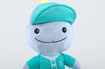 30 cm kawaii Baseball cap super hero unicorn dog kid gift plush toy