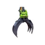 Wood Cutting Hydraulic Log Grapple For Excavator Multifunctional
