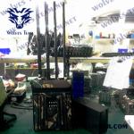 6 Bands 150 Meters 80w Mobile Signal Jammer Device Blocking 2G 3G 4G 5G
