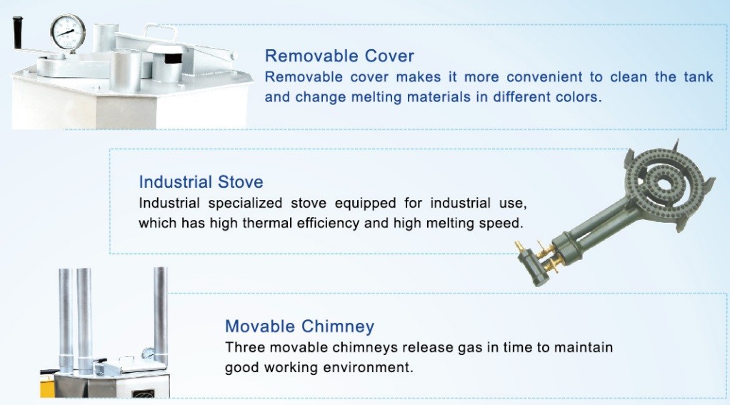 ISO 9001 Traffic Line Painting Equipment , Thermoplastic Pavement Marking Machine