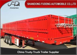 Wholesale Mechanical Steel 60T 3 Axle 40Ft Side Wall Semi Trailer from china suppliers