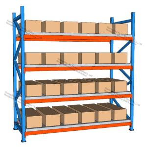Wholesale 5 Tons 5000 KG Shelves Carton Box Heavy Duty Racking Customized Color from china suppliers