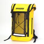 25L 500D PVC Tarpaulin Laminated Rolltop Rucksack For Camping Hiking