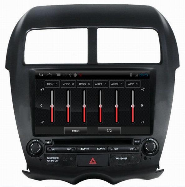 Ouchuangbo HD Video DVD Android 4.0 for Mitsubishi ASX 2010-2011 Car Multimedia