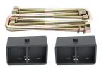 3 Inch Rear Coil Spacer Lift Kit , Leveling U Bolts For Lift Kits 07-18 2WD 4WD