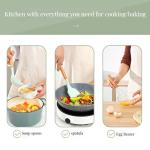 Stainless Steel Silicone Cooking Utensils Set Customized Color for Commercial