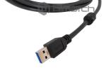 Ferrite Core Halogen Free PVC 3.5M 28WG USB3 Vision Cable
