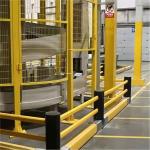 Powder Coated Finish Collision Protection Barriers Construction Outdoor Crash