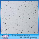 Acoustic Sound Absorption Mineral Fiber Wool Drop Ceiling Tile in 300*600 for