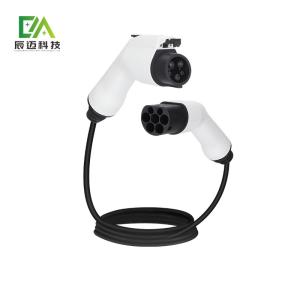 Wholesale 32A Three-Phase Adjustable Portable Electric Vehicle Charger CEE Plug 22KW from china suppliers
