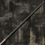 Damascus Steel Black Butcher Knife OEM Long Blade Hunting Knife 27in