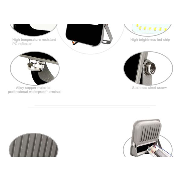 Tampered Glass 200w LED Flood Light