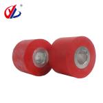 Pressure Rubber Roller For Round Rod Sanding Machine / Round Bar Machine Spare