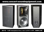Nightclub Sound Equipment 15" Full Range Speaker