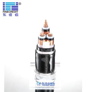 Wholesale YJV22 YJLV22 YJV23 8.7 / 15kv Power Cable , 3 Core Fireproof Electrical Wire from china suppliers