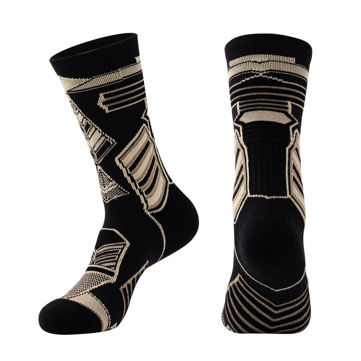 Anti-Slip Film Football Socks For Thicken Towel And Professional Game Training