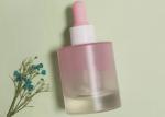 SGS Flat Shoulder Cosmetic Pump Bottle 50ml Skincare Set Packaging