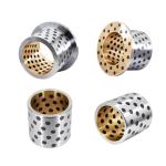 Customizable Hardened Steel Flanged Bushings Self Lube Bushings Antirust