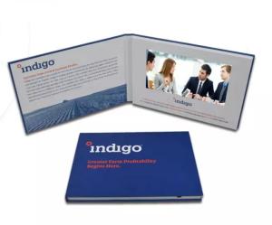 Wholesale bespoke design print 4.3 inch LCD Video Brochures for Education and Training Employees from china suppliers