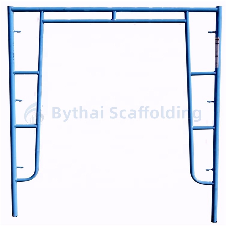Easy Assembly Metal Scaffolding Frame for Staging Building and Construction Materials