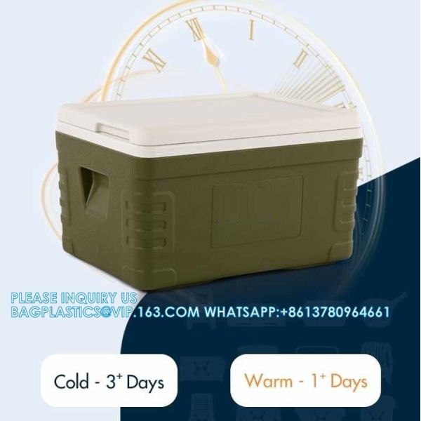 30L 50L 65L 70L 85L 120L PU Foaming Ice Cooler Box Picnic Medical Transport Vaccine Large Picnic Fishing Cooler Box