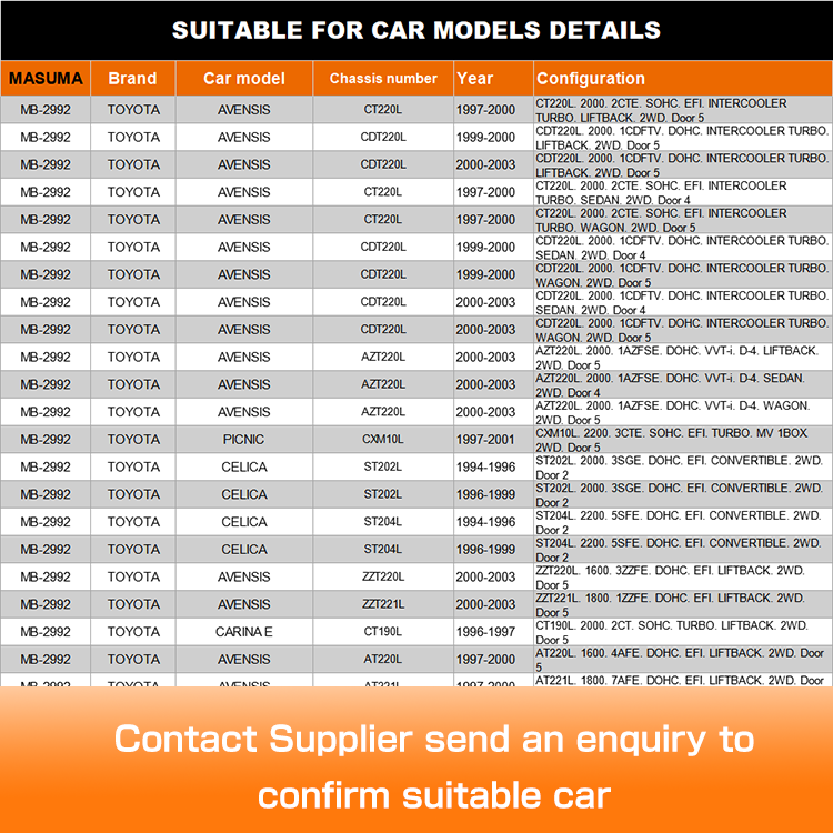 Automatic Ball Joint 43330-29265 43330-29265 43330-29315 43330-09030 for TOYOTA CARINA