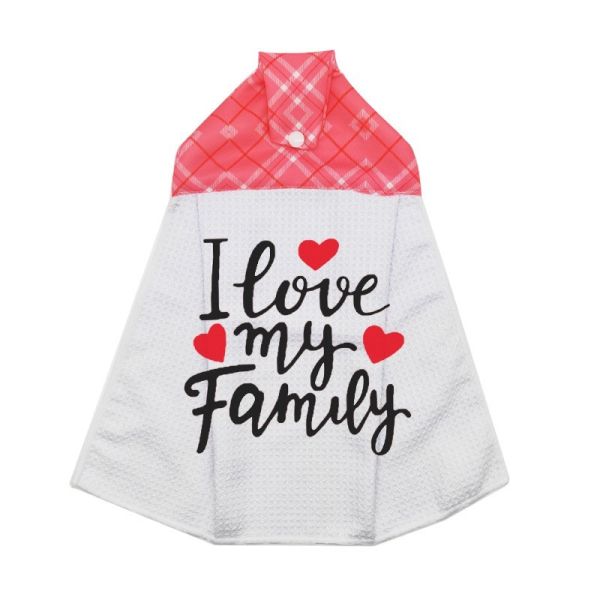 Waffle Polyester Sublimation Hand Towel Blanks For Kitchen And Bathroom