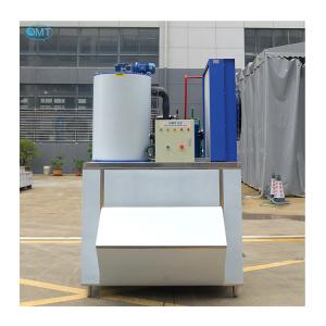 Wholesale 10.84KW 3 Ton Freshwater / Seawater Flake Ice Machine for Industry Cooling and Food Preservation 1200KG from china suppliers