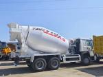 Mixer Truck Concrete 10m³ Used With Refurbish Howo Concrete Mixer 10 Wheels 371
