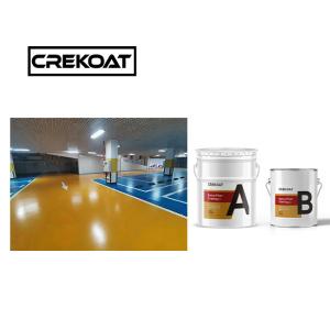Wholesale High Gloss Clear Industrial Epoxy Floor Coating Glossy 2 Pack Chemical Resistant from china suppliers