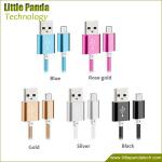 2016 Andriod Mobile Phone Charging Cable Fabric Braided Data Cable for Iphone 5