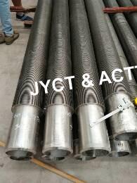 Wholesale Continuous Helical HF Welded Finned Tubes , SA312 TP316 Heat Exchanger Fin Tube from china suppliers