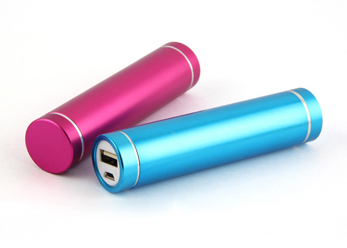 Round Shape Small Power Bank Customized Logo For Various Digital Devices