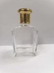 100ml Square Glass Perfume Bottles Sprayer Bottle With Plastic Cap Skincare