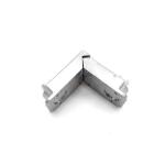 90 Degree Aluminium Profile Corner Joint Die Cast Original Metal Color