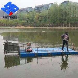 Wholesale Lakes Cleaning Gasoline Engine Aquatic Weed Harvesting Boat 300-600mm Depth from china suppliers