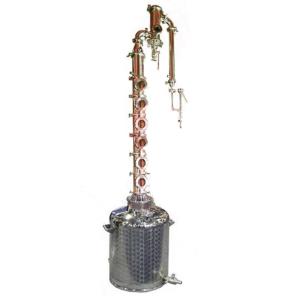 Wholesale 260L Capacity Copper Whisky Distillation Equipment for Home Manufactured by GHO from china suppliers