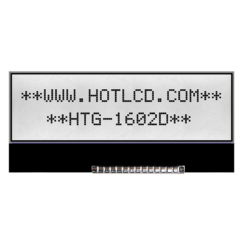 2X16 Character COG LCD | FSTN+ Gray Display With No Backlight | ST7032I/HTG1602D