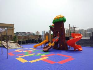 Wholesale Kids Playground Interlocking Sports Flooring System Environmentally Friendly from china suppliers