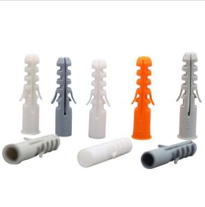 Wholesale Excellent High quality made in china 5*25 Screws Expansion Wall Plug made of PE material expansion pipe from china suppliers