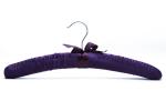 Betterall Chinese Economy Beautiful Purple Shirt Usage Satin Hanger