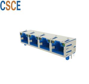Wholesale Current Rating 1.5A RJ45 Multiple Port Connectors Storage Temperature ﹣40℃ To +85℃ from china suppliers