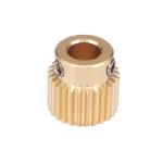 MK8 Brass Extrusion Gear 26/40 Tooth 11*11mm 3D Print Head Extruder