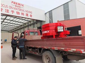 Wholesale Low Noise Refractory Castable Mixer Machine 900kgs Red Color from china suppliers