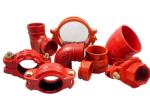 Ductile Iron Grooved Pipe Fitting Tee Elbow Flange