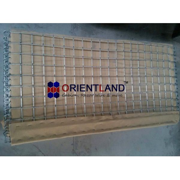 Force Protection Hesco Gabion Metal Wall Barrier Secure & Reliable Performance