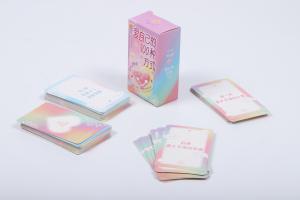 Wholesale Interactive Educational Learning Game Cards Custom Playing Card Printing from china suppliers